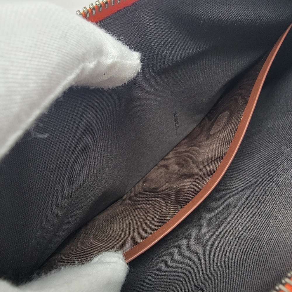 FENDI Roma Canvas Clutch Bag - Picture 9 of 11